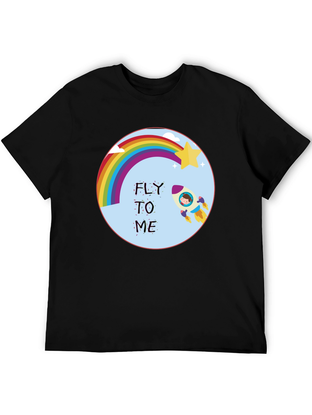 Fly To Me Rainbow T-Shirt
