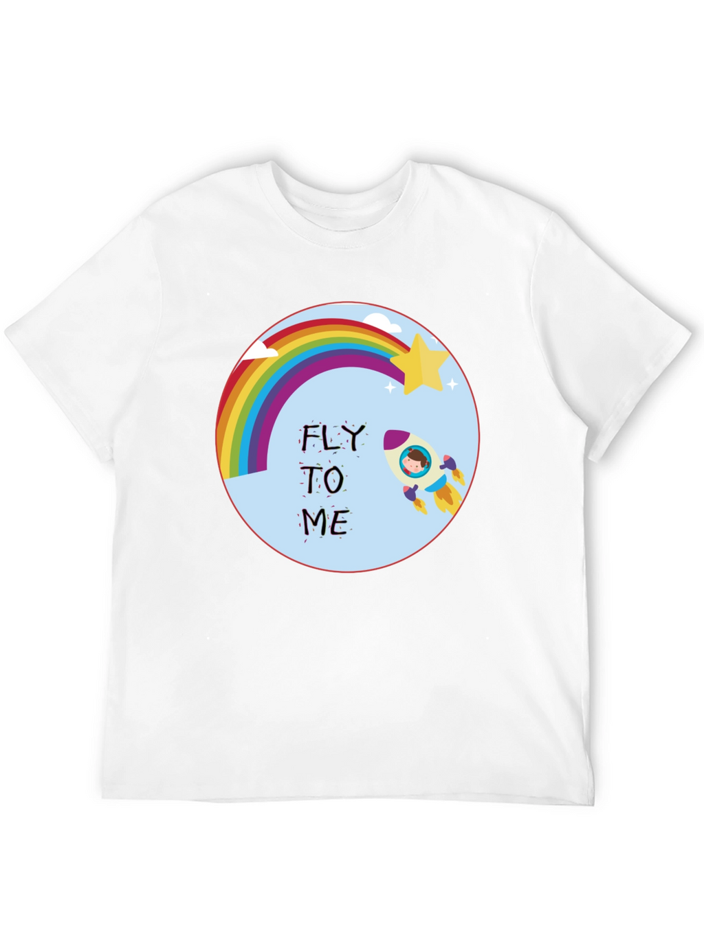 Fly To Me Rainbow T-Shirt