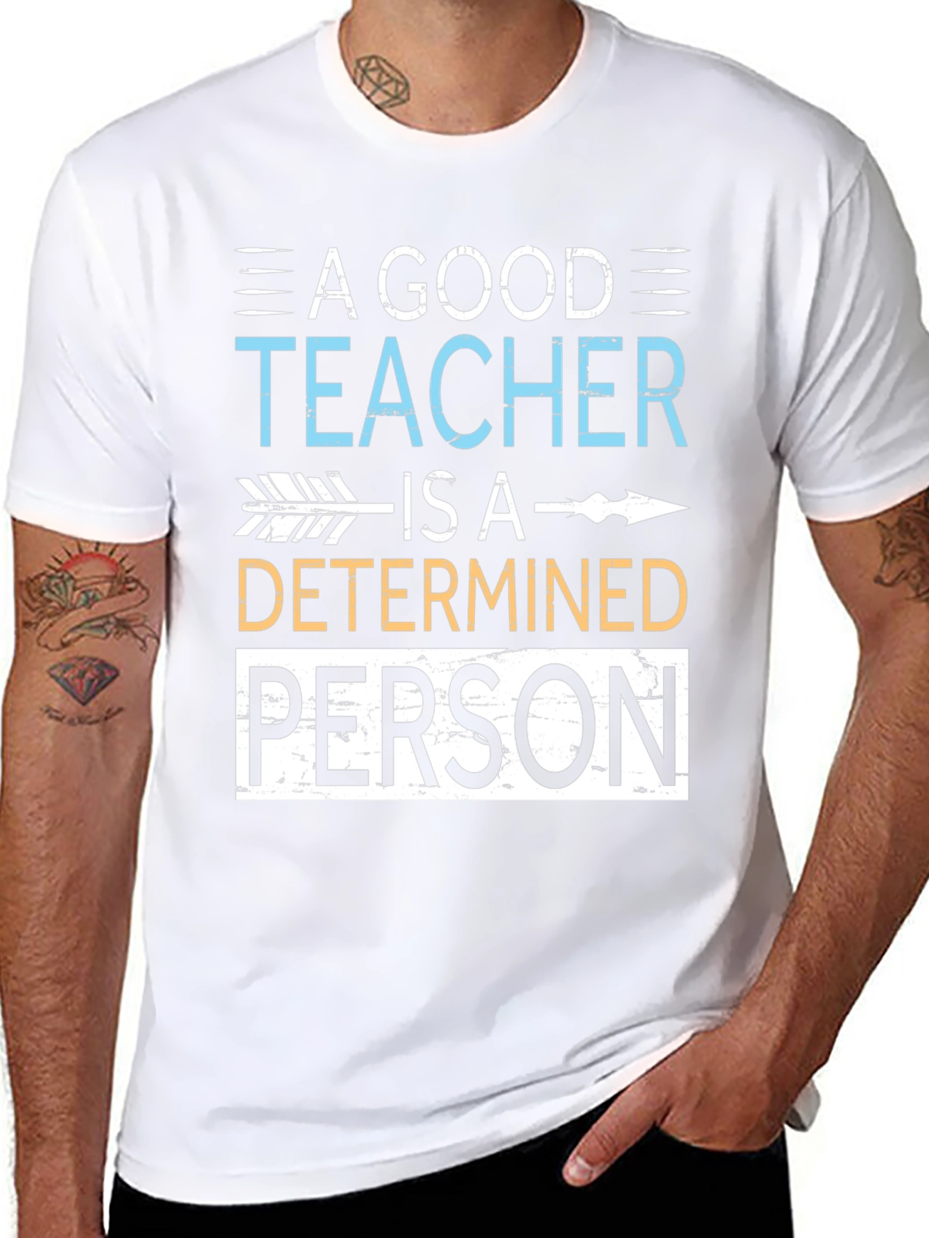 A Good Teacher Determined Person T-Shirt