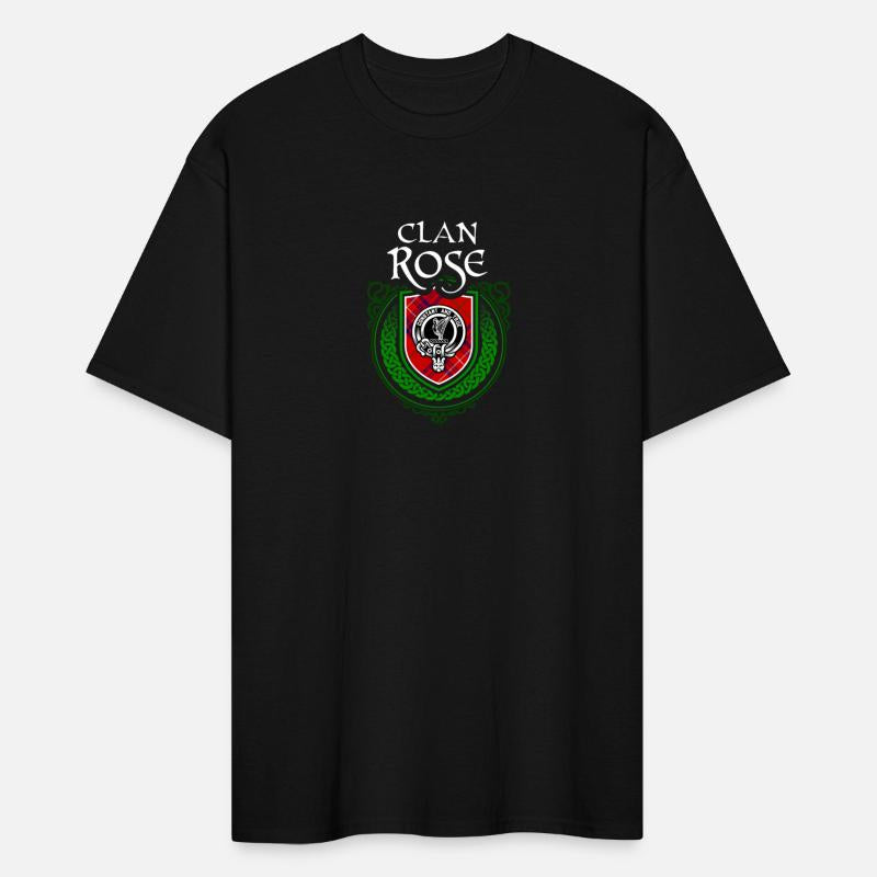 Rose Surname Scottish Clan Tartan Crest Badge
