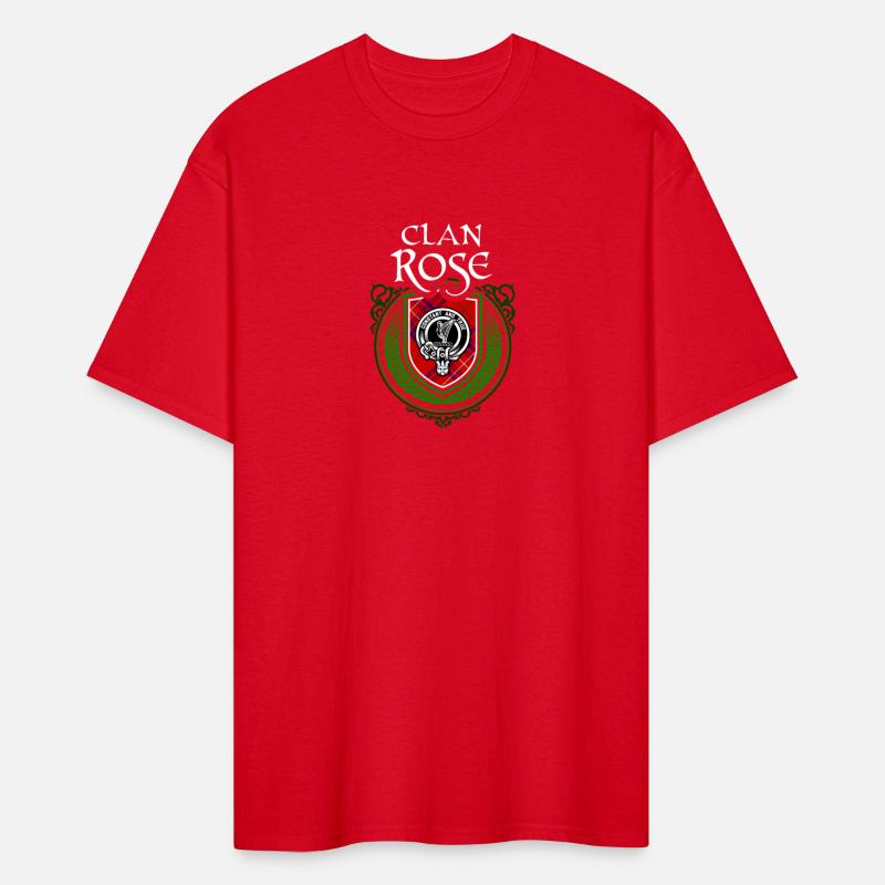 Rose Surname Scottish Clan Tartan Crest Badge