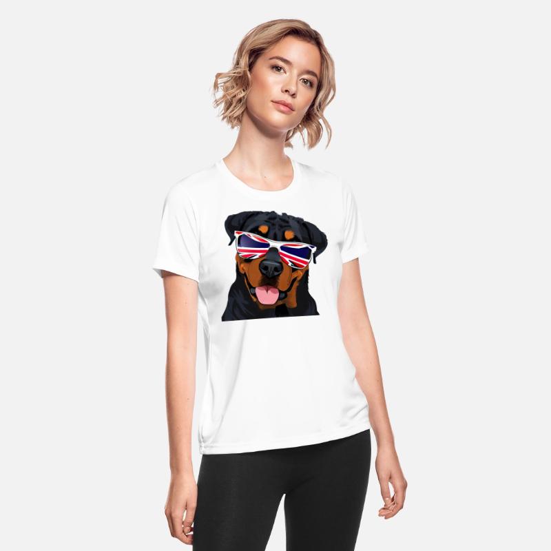 Rottweiler Union Jack Colors