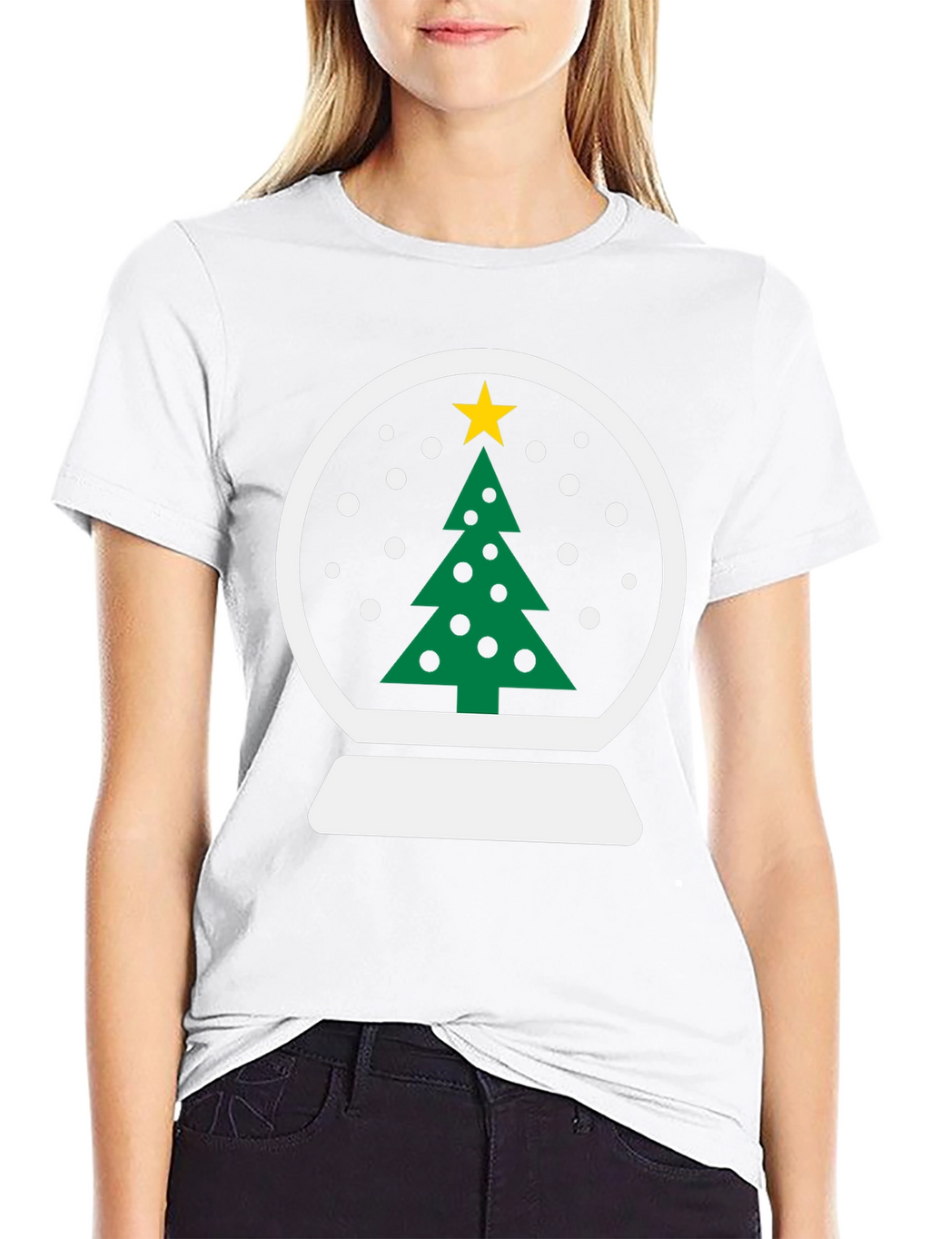 Christmas Snow Globe T-Shirt - Holiday Tee