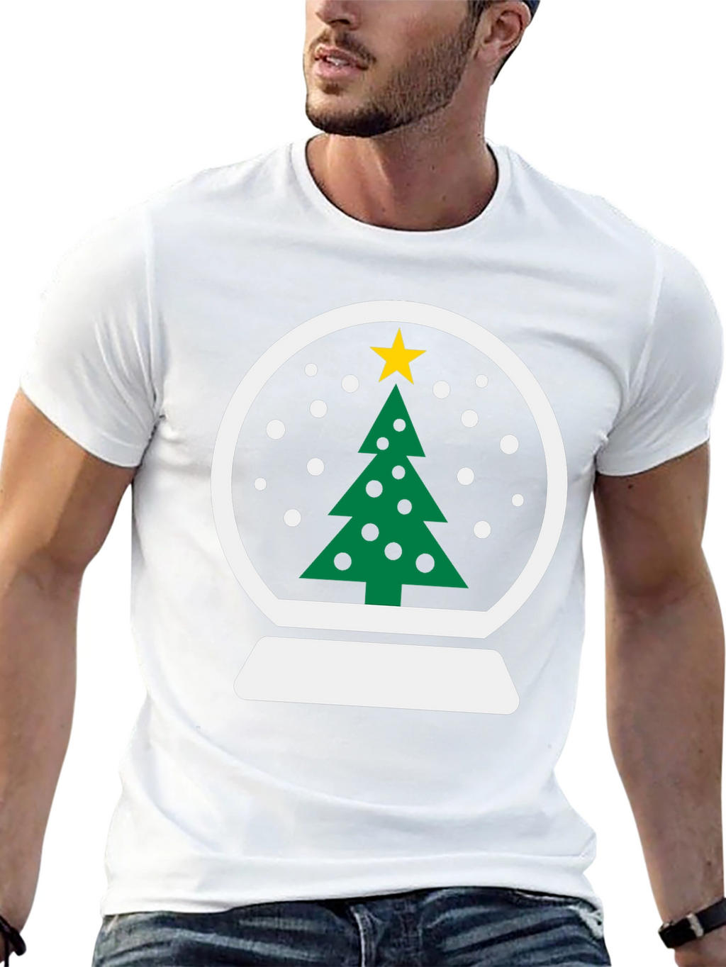 Christmas Snow Globe T-Shirt - Holiday Tee