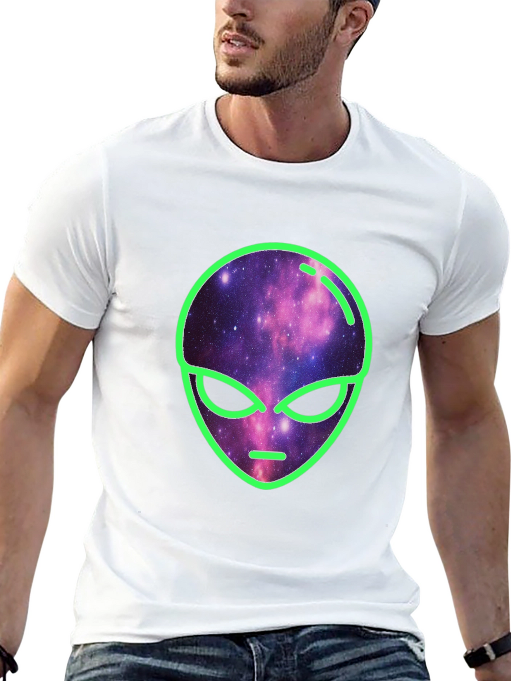 Galaxy Alien T-Shirt - Sci-Fi Style