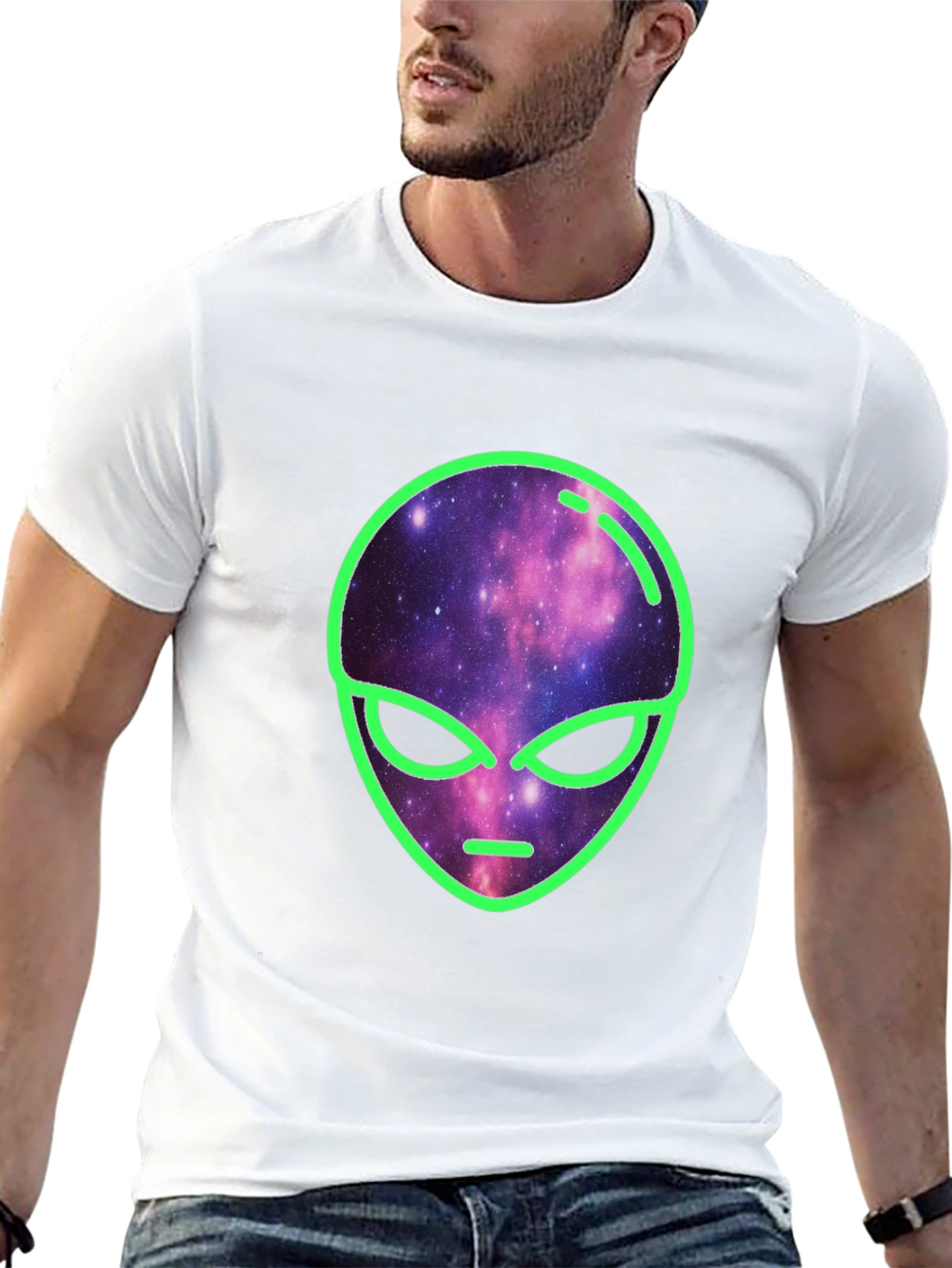 Galaxy Alien T-Shirt - Sci-Fi Style