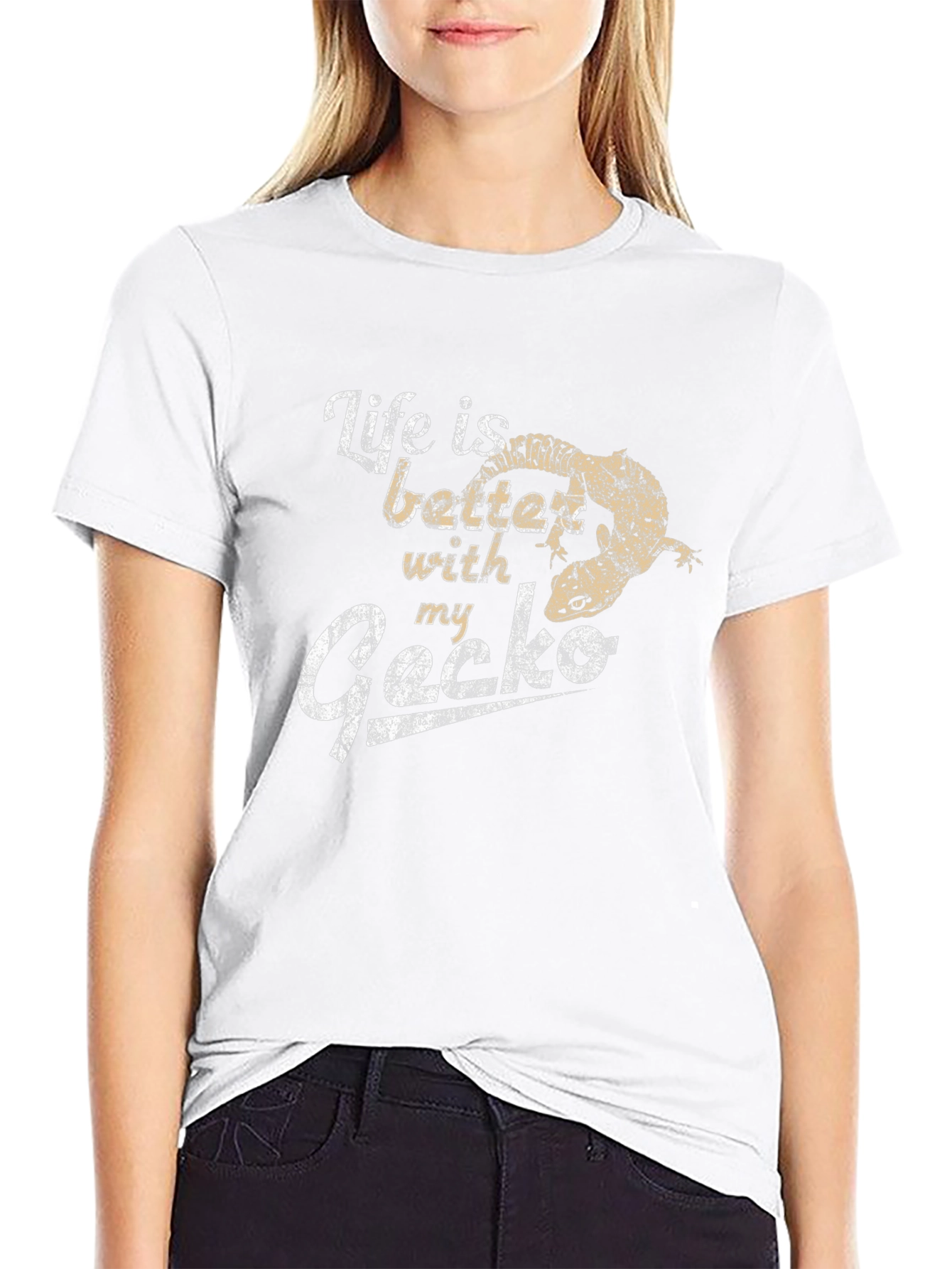 Life is Better with My Gecko T-Shirt