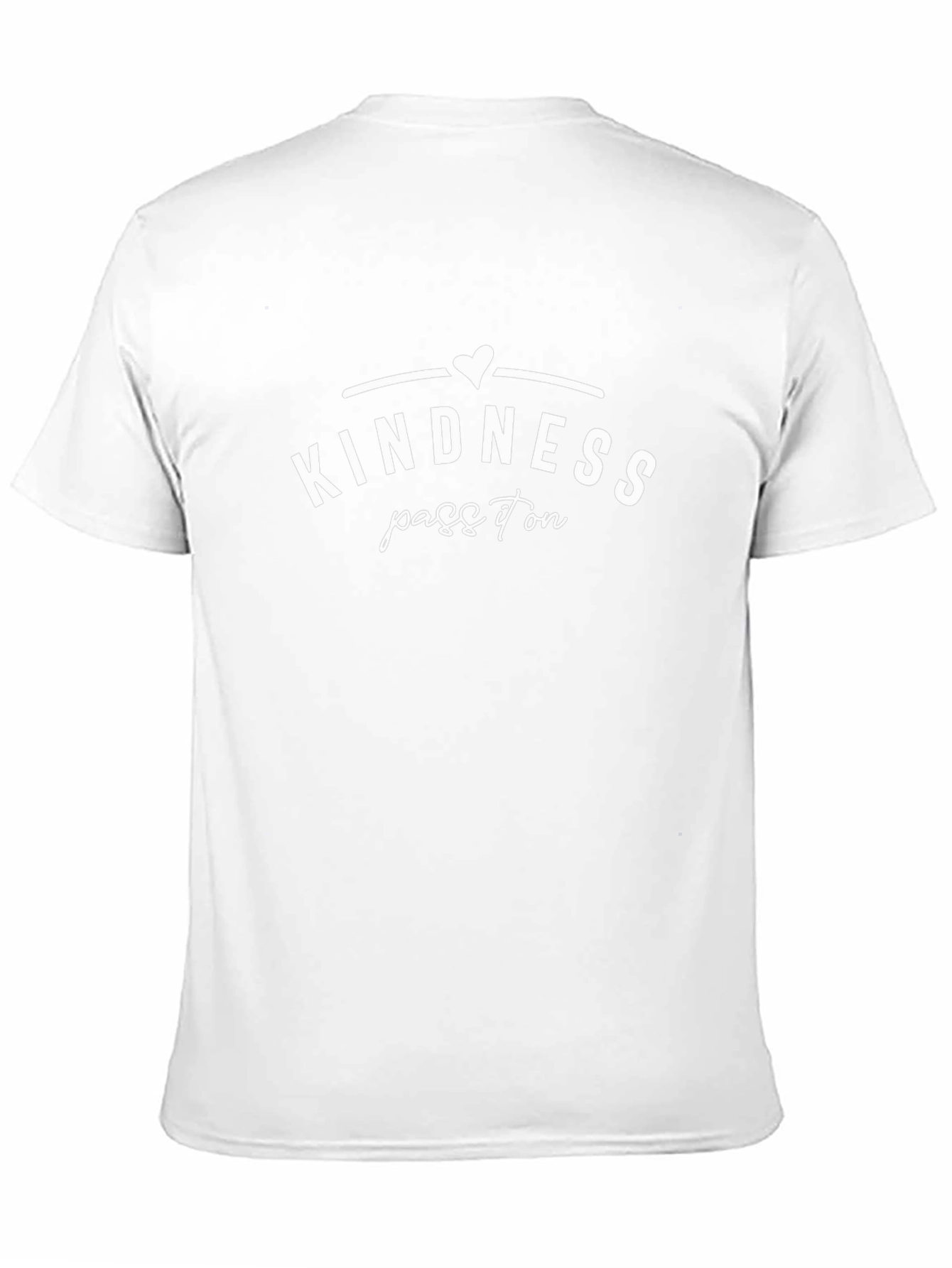 Kindness Pass It On Black Graphic Tee