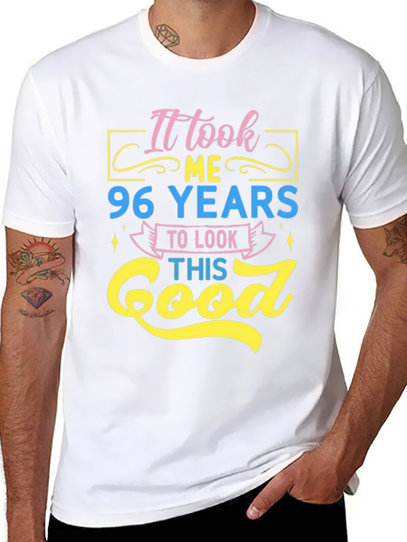 96 Years to Look This Good Graphic Tee