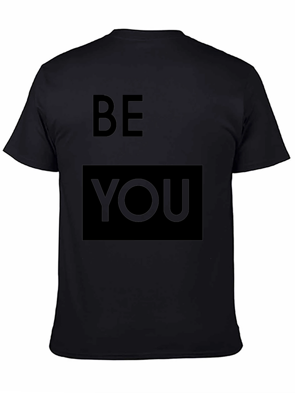 Be You Graphic T-Shirt - Black