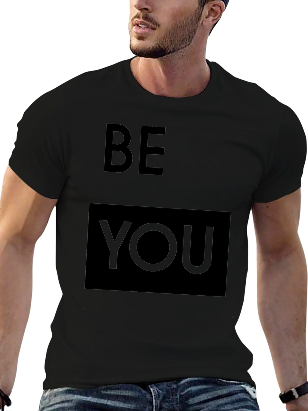 Be You Graphic T-Shirt - Black