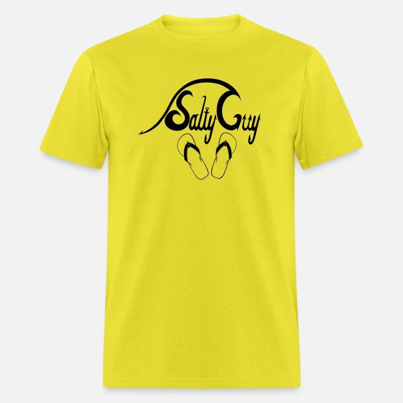 Salty Guy Black - funny fishing sayings