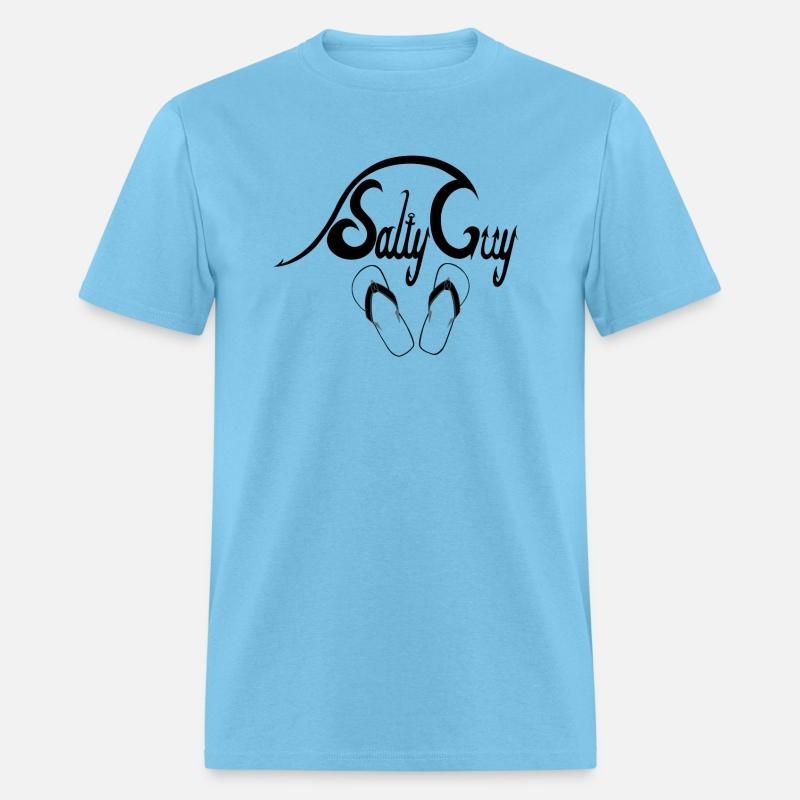 Salty Guy Black - funny fishing sayings