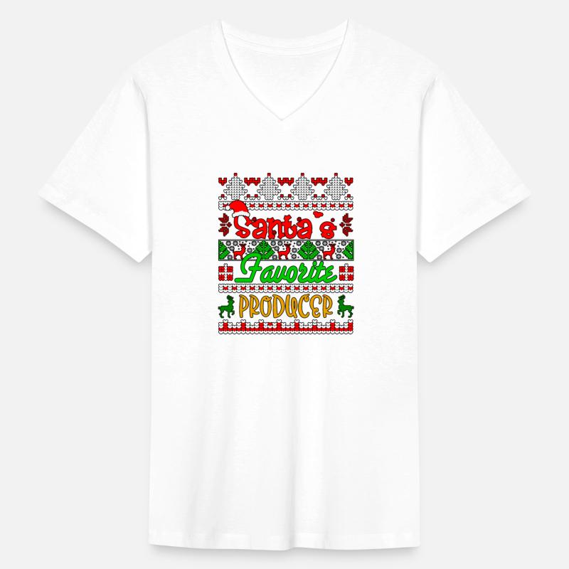 Santa's Favorite Producer Ugly Christmas Sweater