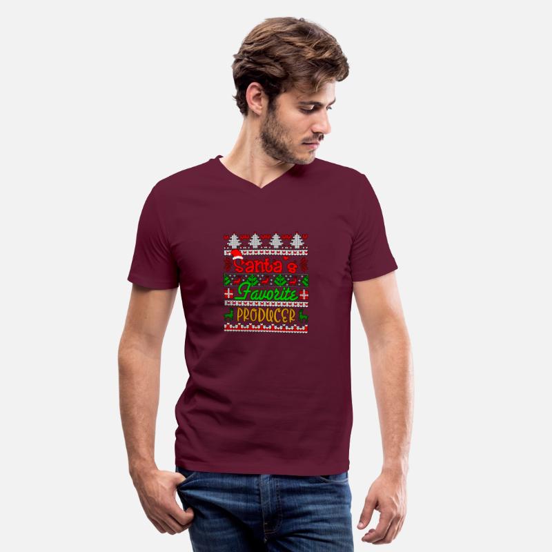 Santa's Favorite Producer Ugly Christmas Sweater