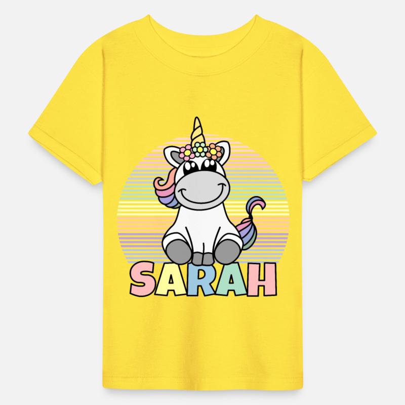 Sarah Name Unicorn