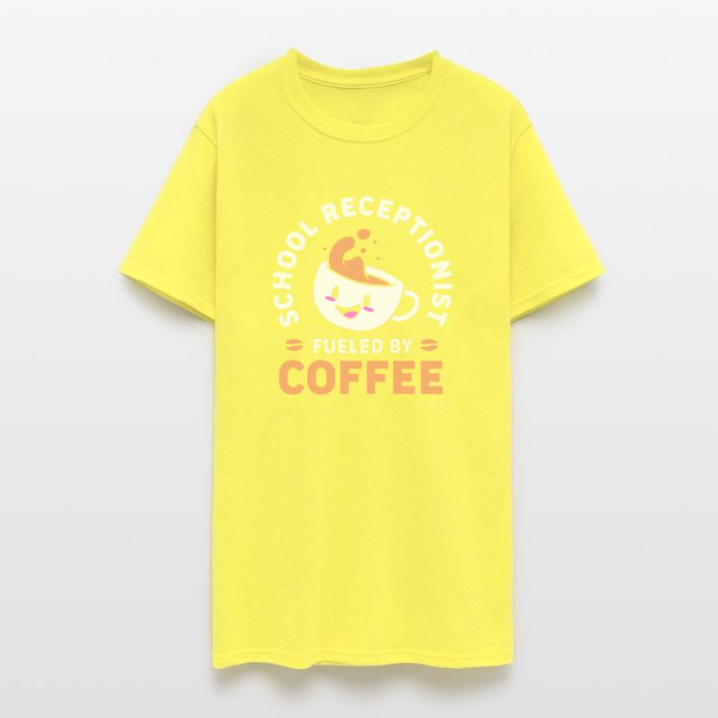 School Receptionist Coffee School Day