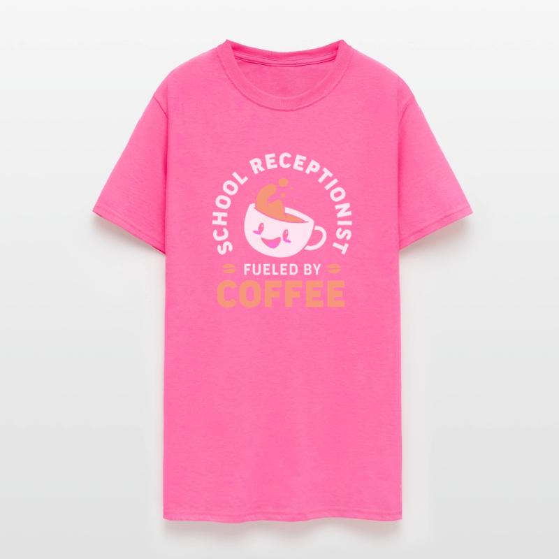 School Receptionist Coffee School Day