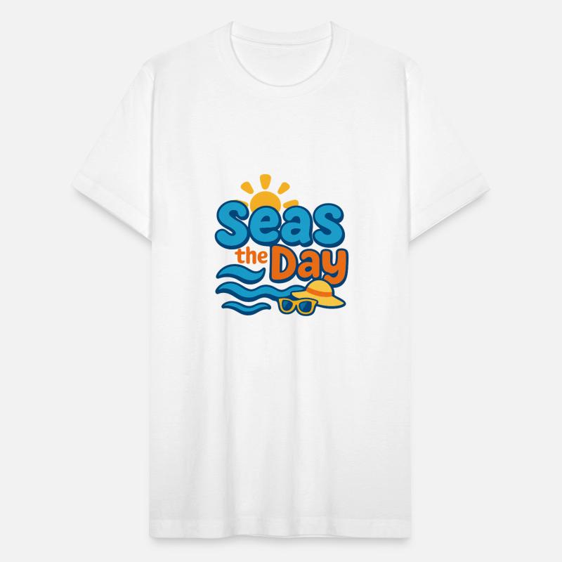 "Seas the Day" Flat Summer Design