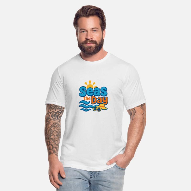 "Seas the Day" Flat Summer Design