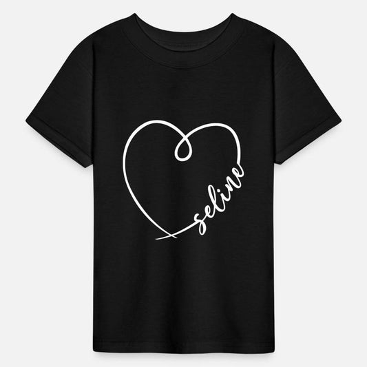 Seline Name Heart Calligraphy