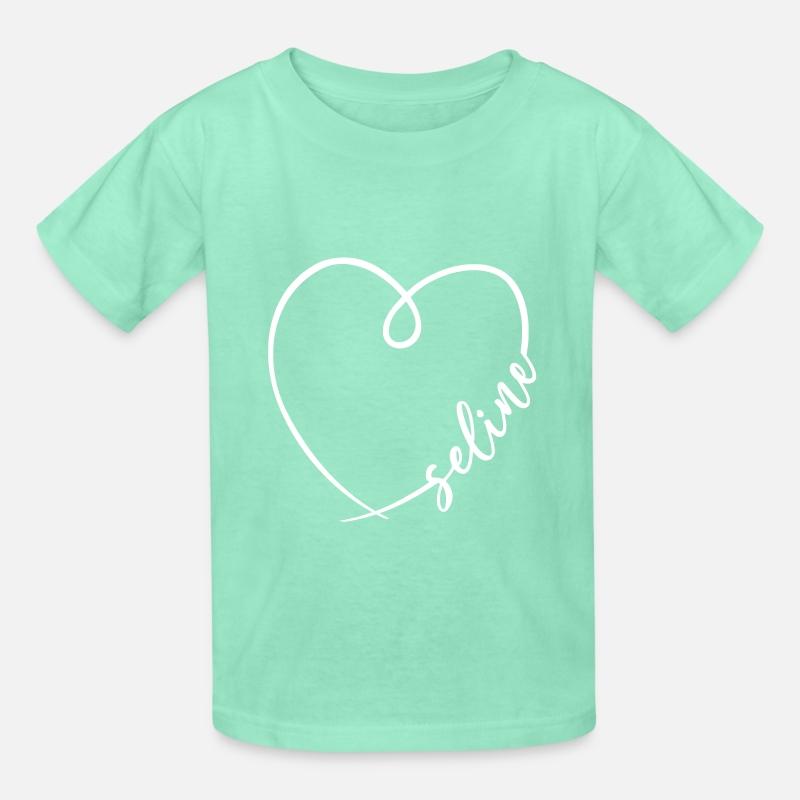 Seline Name Heart Calligraphy