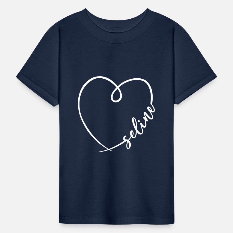 Seline Name Heart Calligraphy