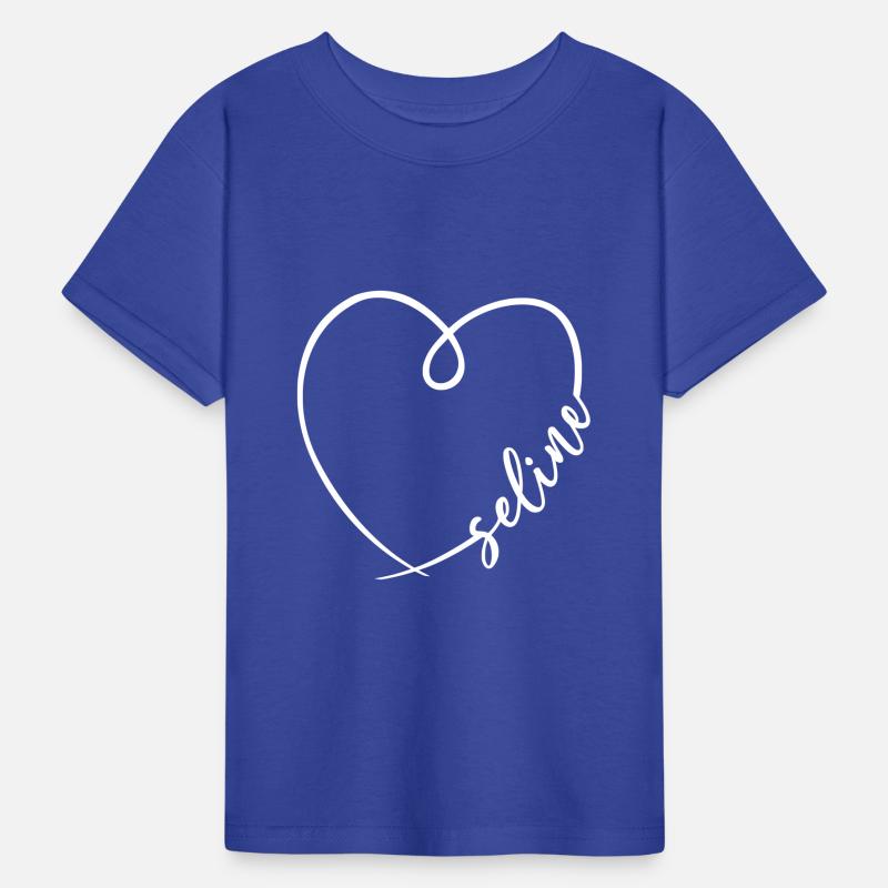 Seline Name Heart Calligraphy