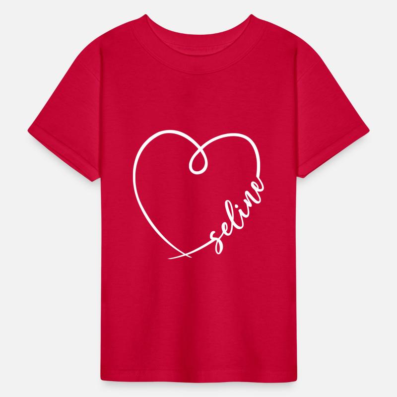 Seline Name Heart Calligraphy