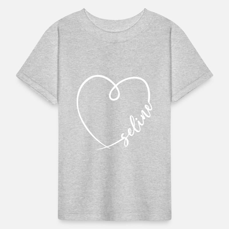 Seline Name Heart Calligraphy