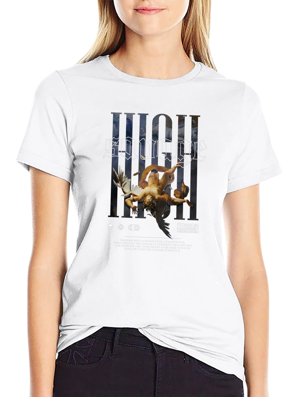 High Savage Black Graphic Tee