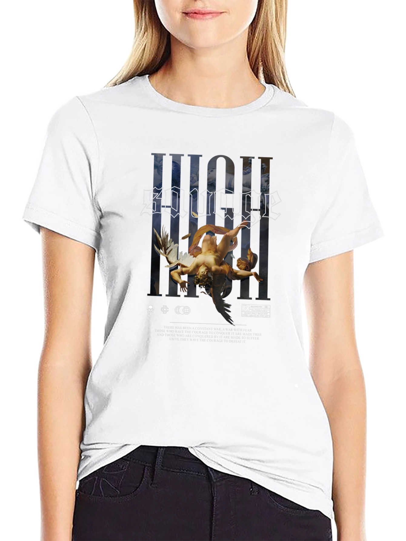 High Savage Black Graphic Tee