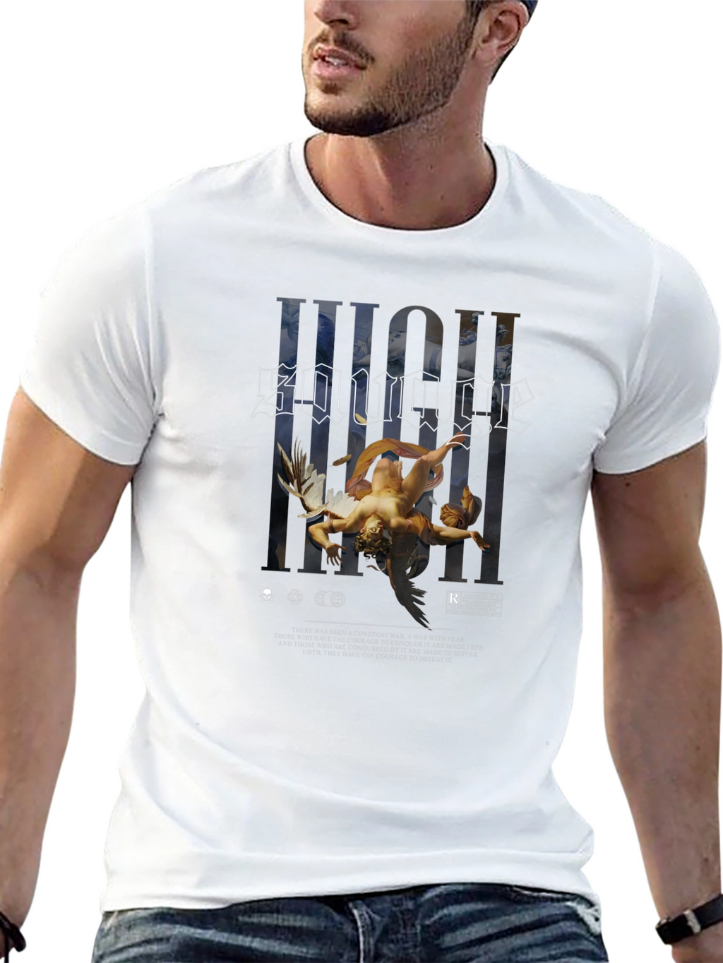 High Savage Black Graphic Tee