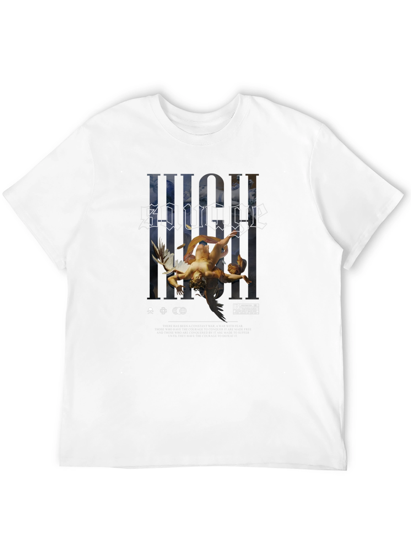 High Savage Black Graphic Tee