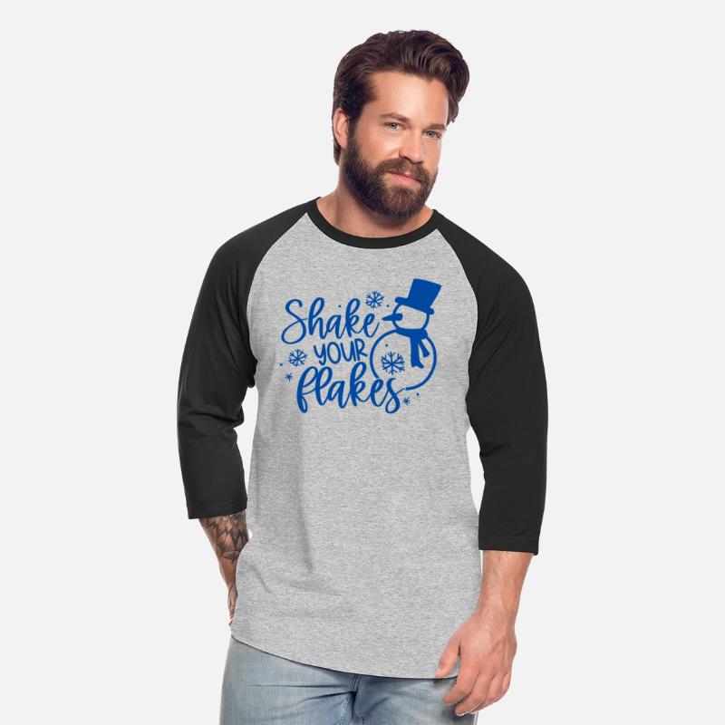 Shake Your Flakes Apparel Merry Christmas Snowman