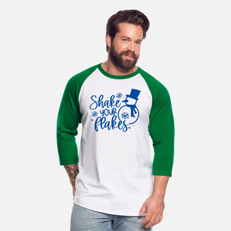 Shake Your Flakes Apparel Merry Christmas Snowman