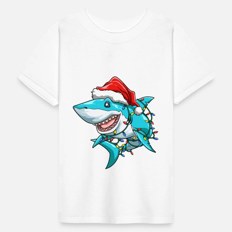 Shark Christmas Decorated Nicholas for a Men and