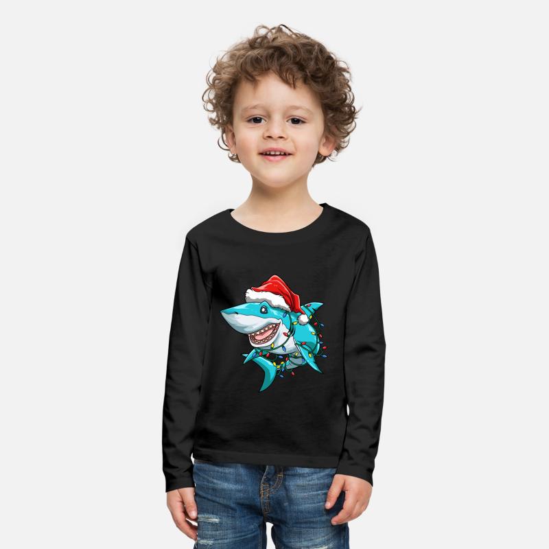 Shark Christmas Decorated Nicholas for a Men and