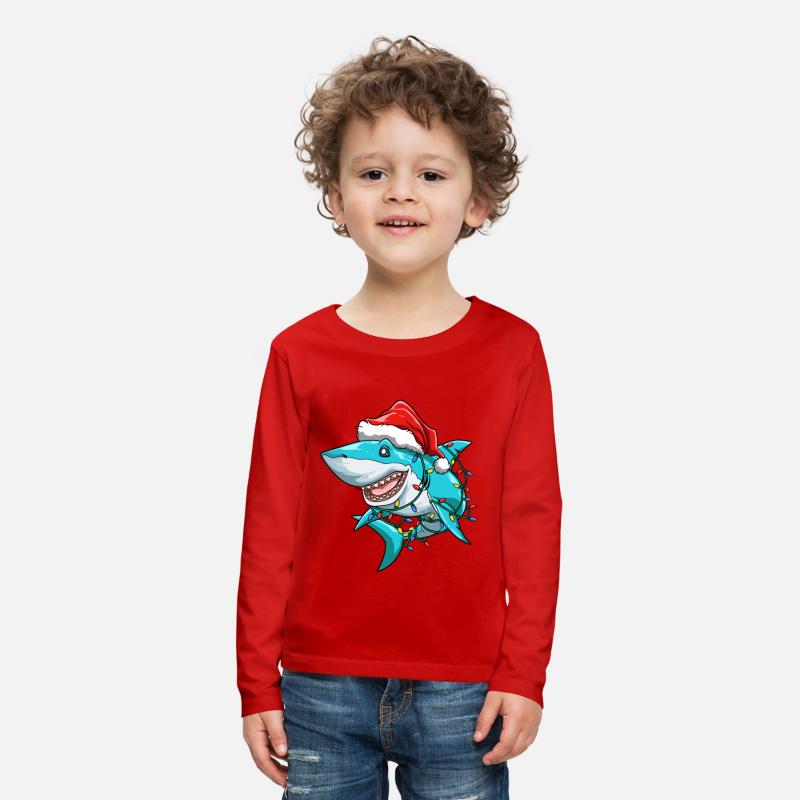 Shark Christmas Decorated Nicholas for a Men and