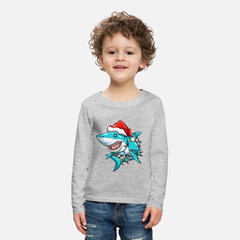 Shark Christmas Decorated Nicholas for a Men and
