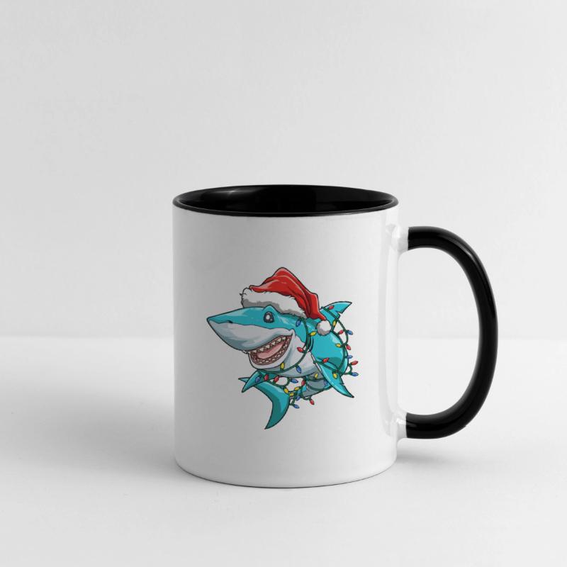 Shark Christmas Decorated Nicholas for a Men and