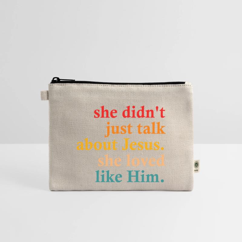 she didn't just talk about jesus