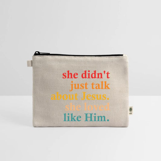 she didn't just talk about jesus