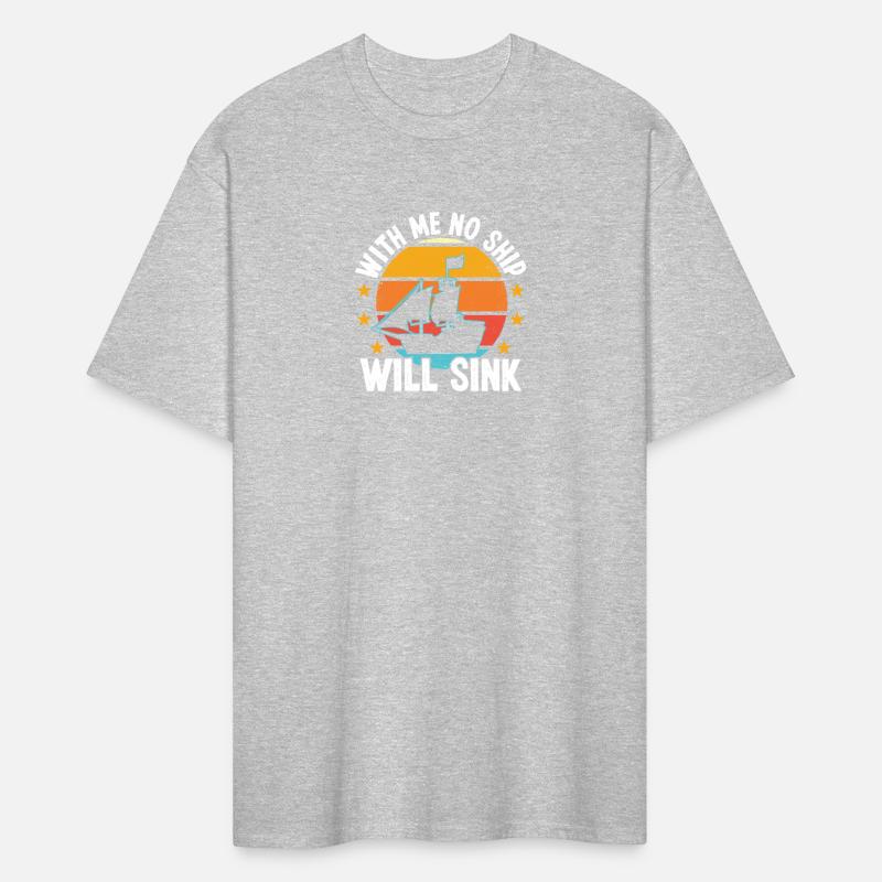 Ship captain with me no ship will sink boat owner