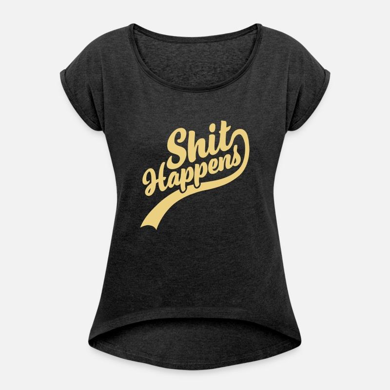 Shit happens writing quote