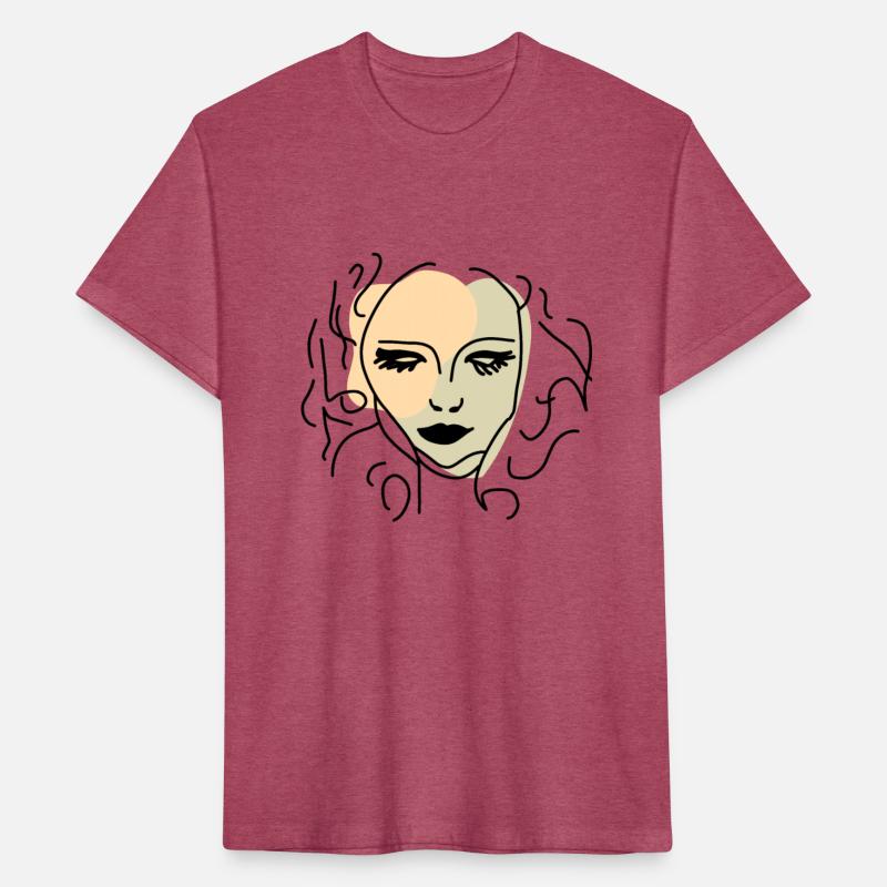 Silent Reflection Minimalist Face