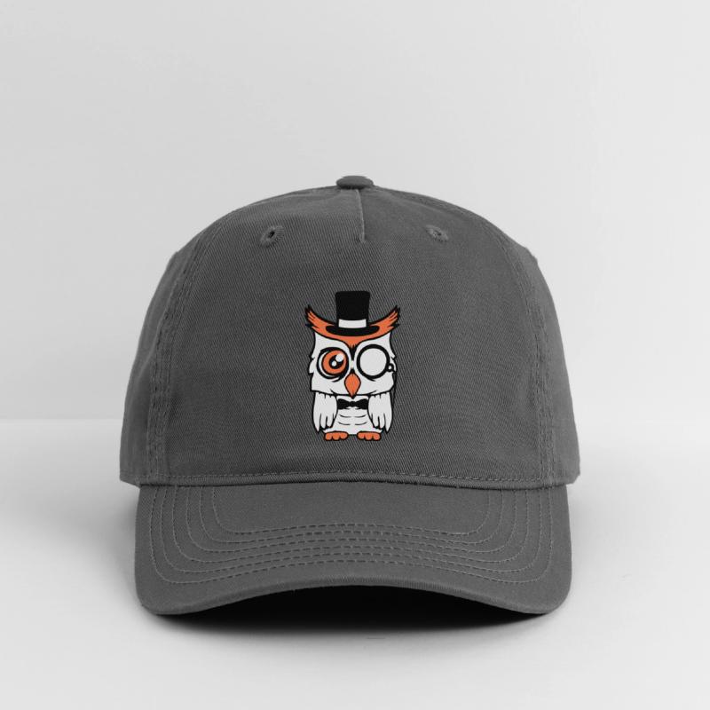 Sir owl top hat monocle glasses rich gentleman fun