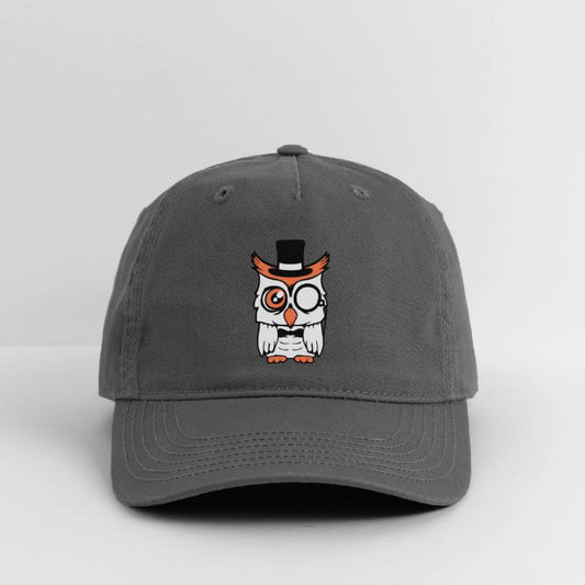Sir owl top hat monocle glasses rich gentleman fun