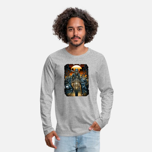 Skeleton gangster rider