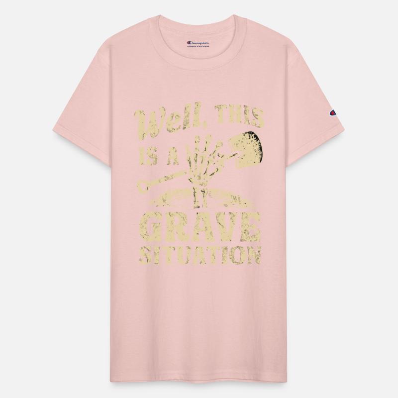 Skeleton Graveyard Pun Funny Saying